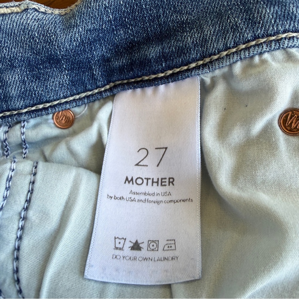 MOTHER Dazzler Straight leg Jean We the Animals 27 - Picture 6 of 7